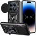 Фото Удароміцний чохол Ummi Camshield Serge Ring на Xiaomi Redmi Note 15 (EU) / Poco M8 5G (Чорний / Black) на vchehle.ua