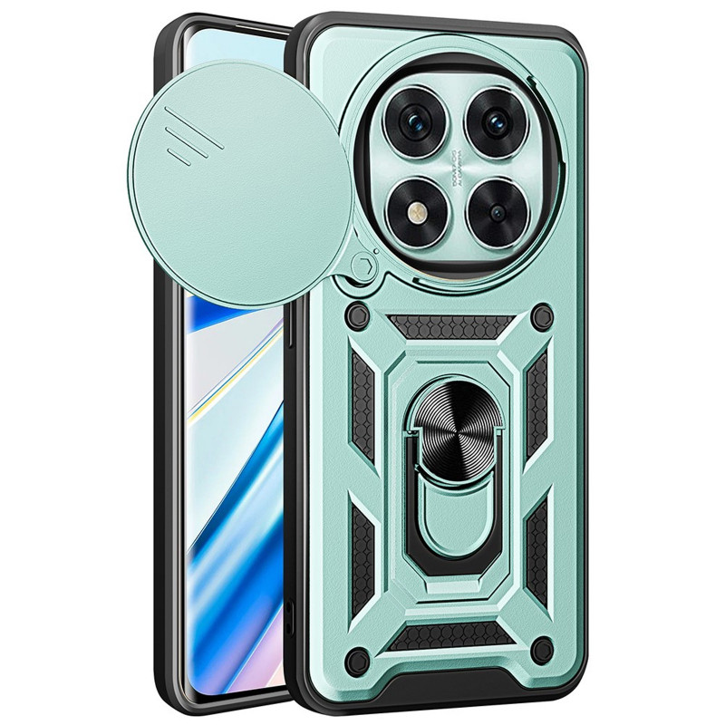 Фото Удароміцний чохол Ummi Camshield Serge Ring на Xiaomi Redmi Note 15 Pro 4G (Зелений / Green) в маназині vchehle.ua