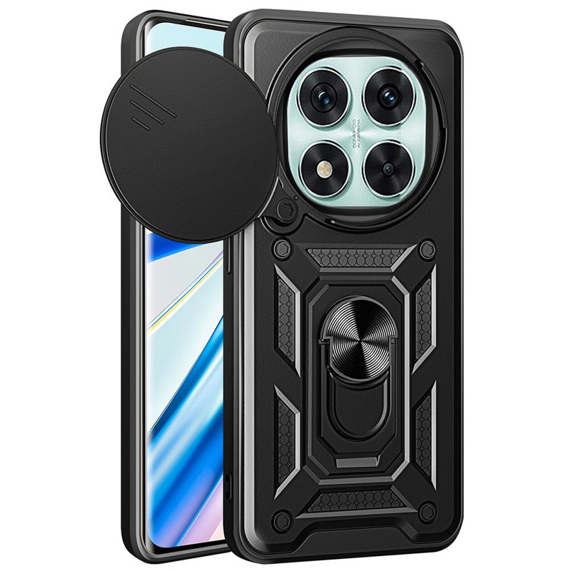 Удароміцний чохол Ummi Camshield Serge Ring на Xiaomi Redmi Note 15 Pro 4G (Чорний / Black)