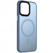 Чохол Ummi Colorful with Magnetic Fit на Apple iPhone 12 Pro / 12 (6.1") (Блакитний / Sierra Blue)