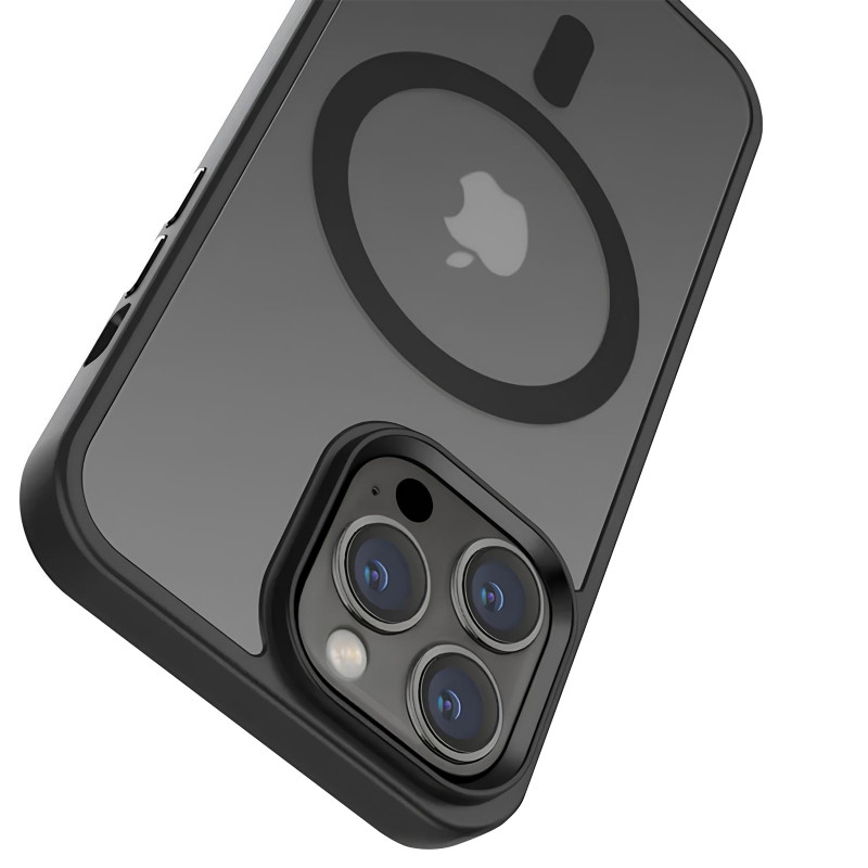 Чехол Ummi Colorful with Magnetic Fit для Apple iPhone 15 Pro (6.1") (Черный / Black) в магазине vchehle.ua