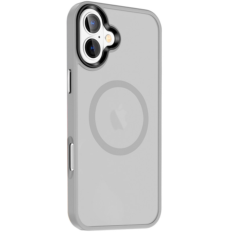 Фото Чехол Ummi Colorful with Magnetic Fit для Apple iPhone 17 (6.3") (Серый / Grey) на vchehle.ua