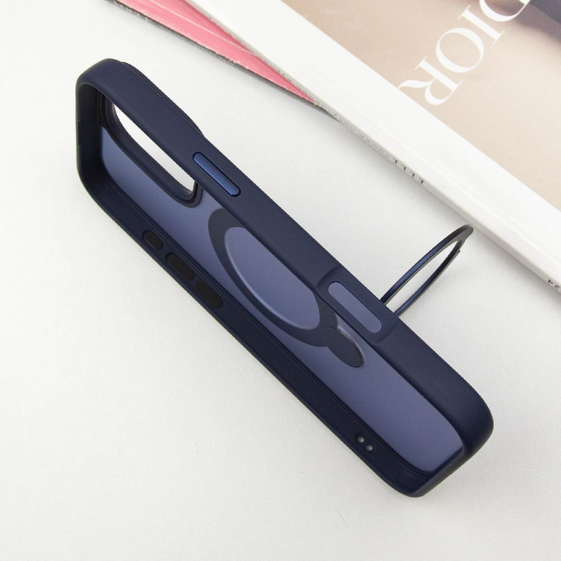Купить Чехол Ummi Colorful with Magnetic Fit HQ Ring для Apple iPhone 16 Pro Max (6.9") (Dark Blue) на vchehle.ua