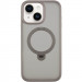 Чехол Ummi Colorful with Magnetic Fit HQ Ring для Apple iPhone 15 (6.1") (Grey)