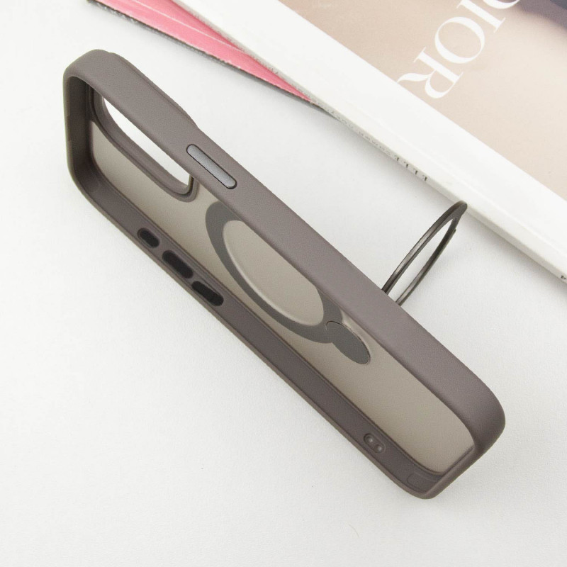 Купить Чехол Ummi Colorful with Magnetic Fit HQ Ring для Apple iPhone 15 (6.1") (Grey) на vchehle.ua