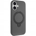 Чехол Ummi Colorful with Magnetic Fit HQ Ring для Apple iPhone 17 (6.3") (Black)