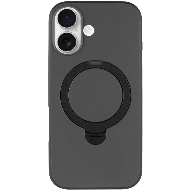 Фото Чехол Ummi Colorful with Magnetic Fit HQ Ring для Apple iPhone 17 (6.3") (Black) на vchehle.ua