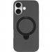 Фото Чехол Ummi Colorful with Magnetic Fit HQ Ring для Apple iPhone 17 (6.3") (Black) на vchehle.ua