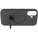 Заказать Чехол Ummi Colorful with Magnetic Fit HQ Ring для Apple iPhone 17 (6.3") (Black) на vchehle.ua