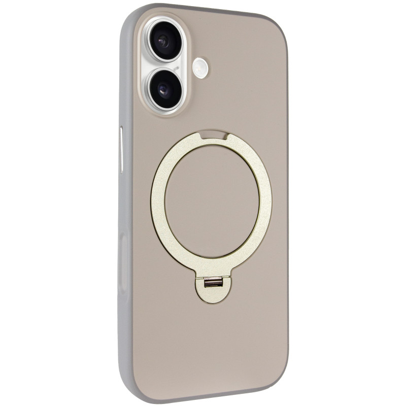 Чехол Ummi Colorful with Magnetic Fit HQ Ring для Apple iPhone 17 (6.3") (Grey)