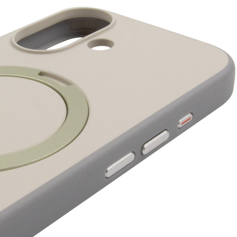 Заказать Чехол Ummi Colorful with Magnetic Fit HQ Ring для Apple iPhone 17 (6.3") (Grey) на vchehle.ua