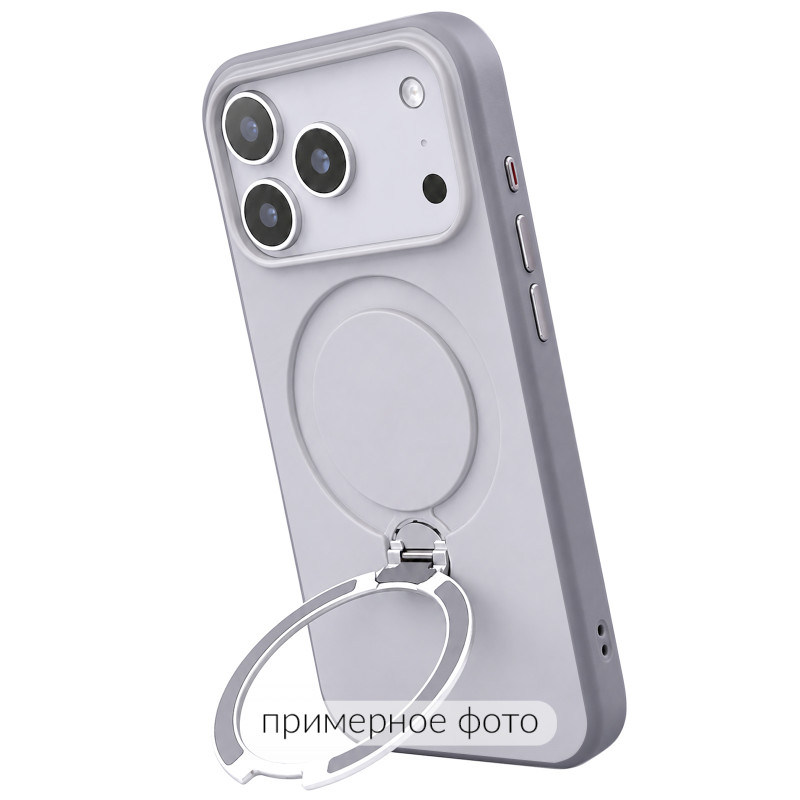 Фото Чехол Ummi Colorful with Magnetic Fit HQ Ring для Apple iPhone 17 Air (6.5") (Grey) на vchehle.ua
