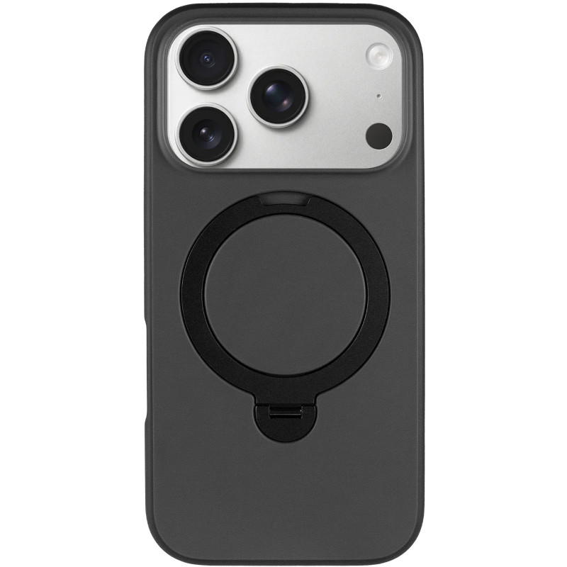 Фото Чехол Ummi Colorful with Magnetic Fit HQ Ring для Apple iPhone 17 Pro / 18 Pro (6.3") (Black) на vchehle.ua