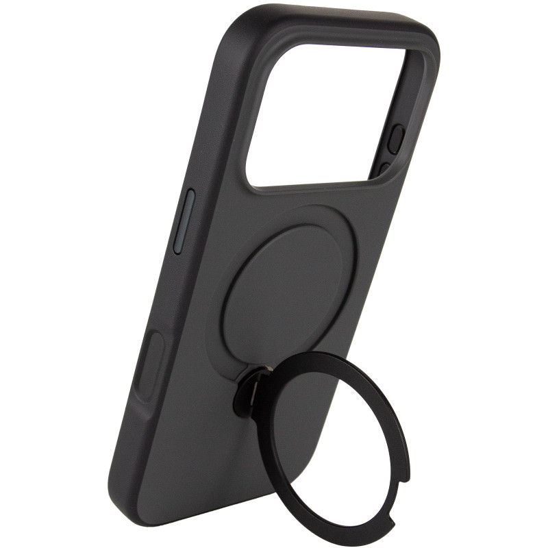 Купити Чохол Ummi Colorful with Magnetic Fit HQ Ring на Apple iPhone 17 Pro Max / 18 Pro Max (6.9") (Black) на vchehle.ua