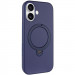 Чехол Ummi Colorful with Magnetic Fit HQ Ring для Apple iPhone 17 (6.3") (Dark Blue)