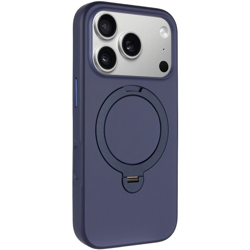 Чехол Ummi Colorful with Magnetic Fit HQ Ring для Apple iPhone 17 Pro / 18 Pro (6.3") (Dark Blue)
