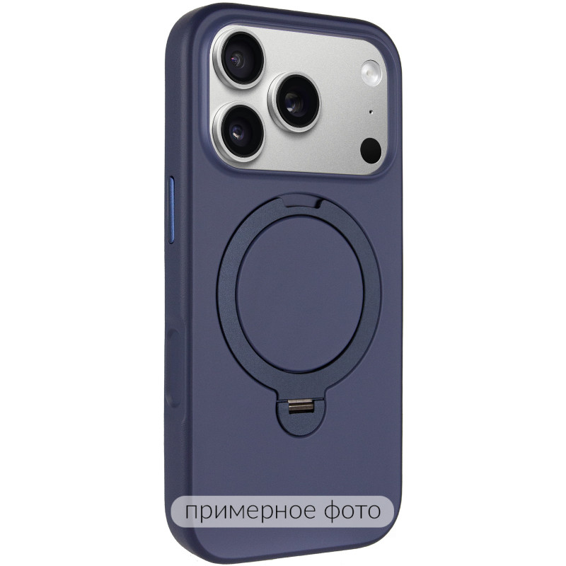 Чохол Ummi Colorful with Magnetic Fit HQ Ring на Apple iPhone 17 Pro Max / 18 Pro Max (6.9") (Dark Blue)