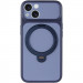 Фото Чехол Ummi Full Camera with Magnetic Fit HQ Ring для Apple iPhone 13 (6.1") (Navy Blue) на vchehle.ua