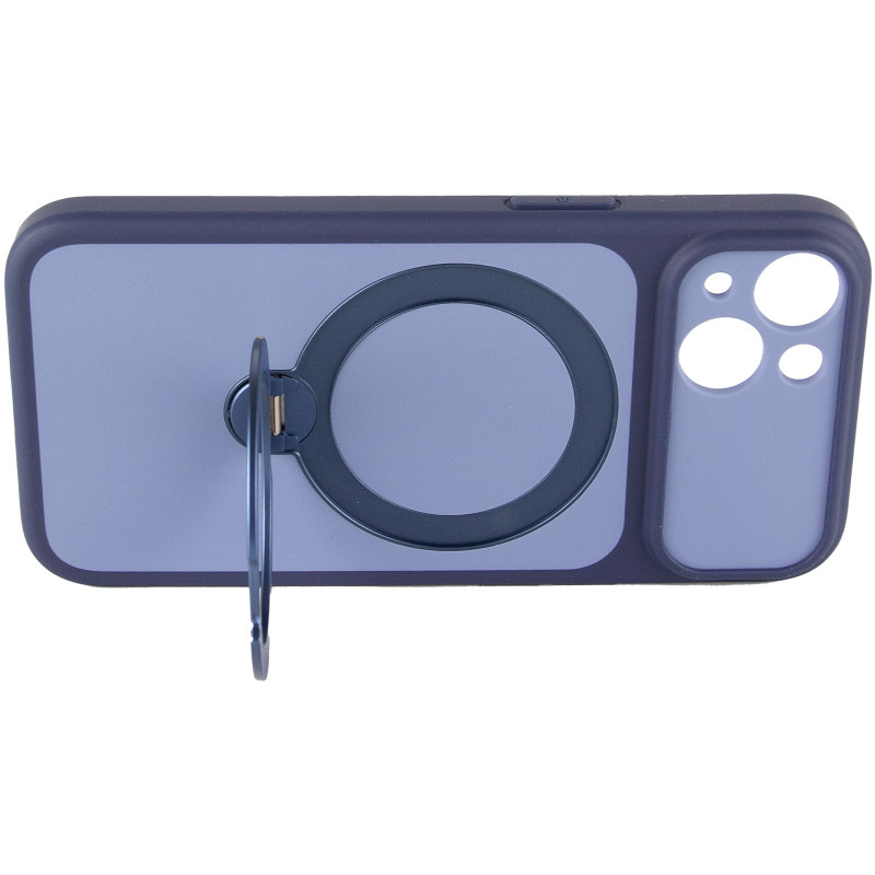 Купить Чехол Ummi Full Camera with Magnetic Fit HQ Ring для Apple iPhone 13 (6.1") (Navy Blue) на vchehle.ua