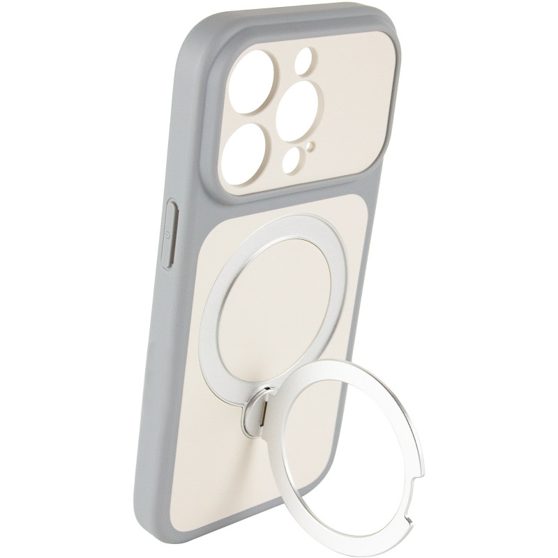 Чехол Ummi Full Camera with Magnetic Fit HQ Ring для Apple iPhone 13 Pro Max (6.7") (Grey) в магазине vchehle.ua