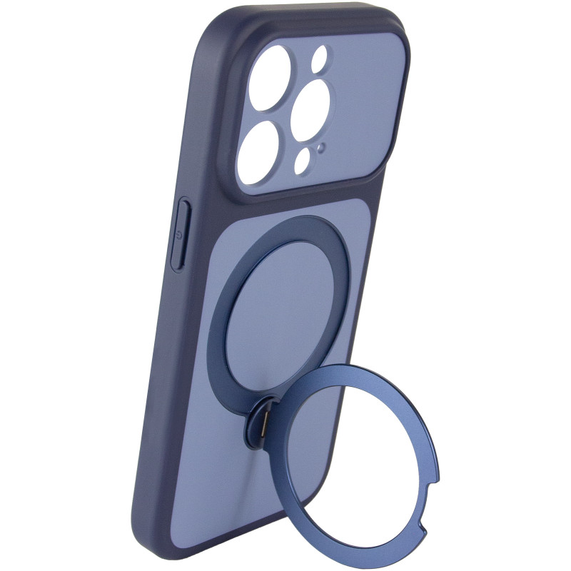 Чехол Ummi Full Camera with Magnetic Fit HQ Ring для Apple iPhone 13 Pro Max (6.7") (Navy Blue) в магазине vchehle.ua