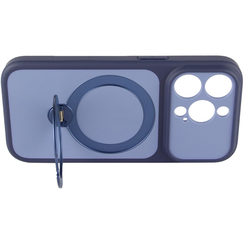 Купить Чехол Ummi Full Camera with Magnetic Fit HQ Ring для Apple iPhone 13 Pro Max (6.7") (Navy Blue) на vchehle.ua