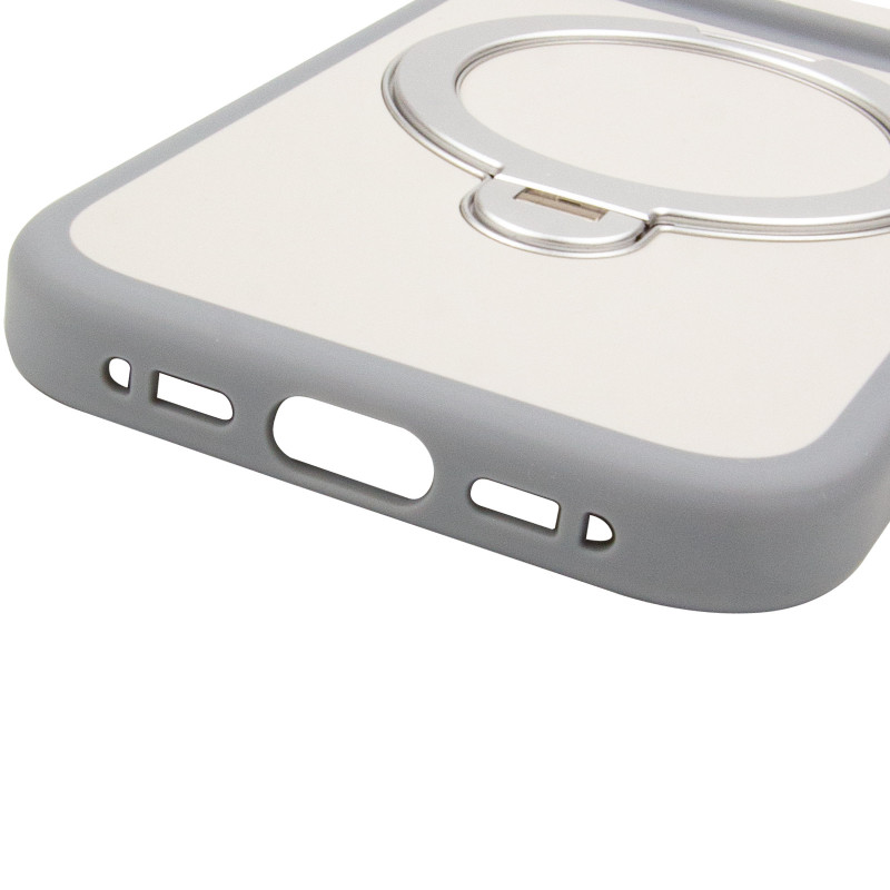 Заказать Чехол Ummi Full Camera with Magnetic Fit HQ Ring для Apple iPhone 15 Pro (6.1") (Grey) на vchehle.ua