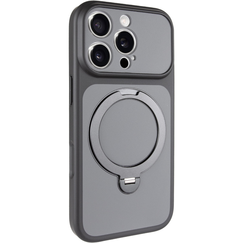 Чехол Ummi Full Camera with Magnetic Fit HQ Ring для Apple iPhone 16 Pro (6.3") (Black)