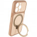 Чехол Ummi Full Camera with Magnetic Fit HQ Ring для Apple iPhone 16 Pro (6.3") (Brown Gold) в магазине vchehle.ua