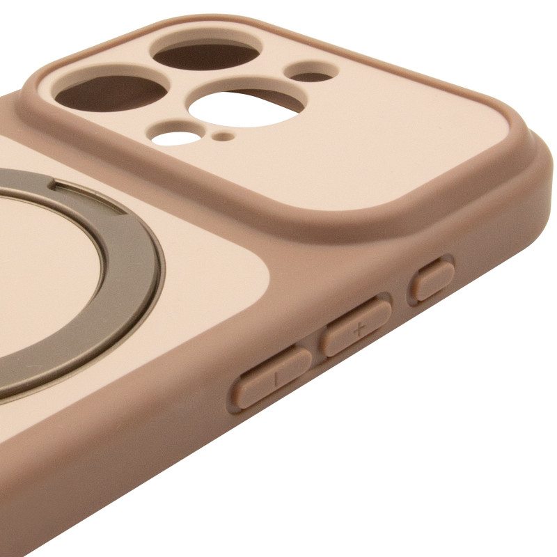 Заказать Чехол Ummi Full Camera with Magnetic Fit HQ Ring для Apple iPhone 16 Pro Max (6.9") (Brown Gold) на vchehle.ua