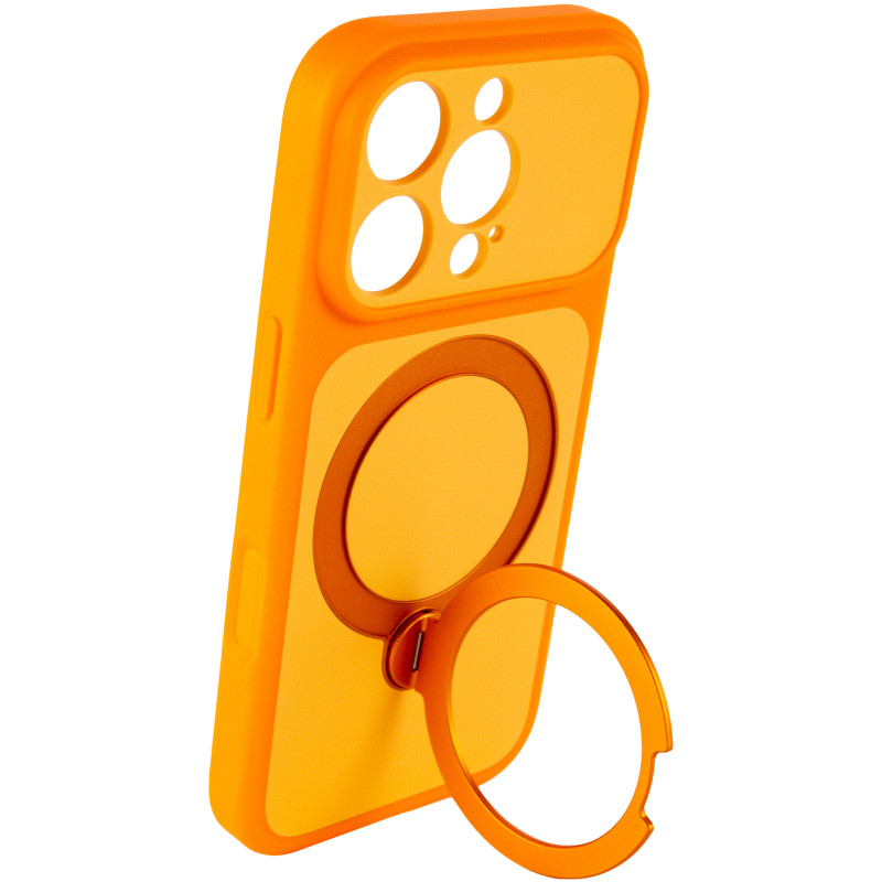 Чехол Ummi Full Camera with Magnetic Fit HQ Ring для Apple iPhone 16 Pro Max (6.9") (Orange) в магазине vchehle.ua