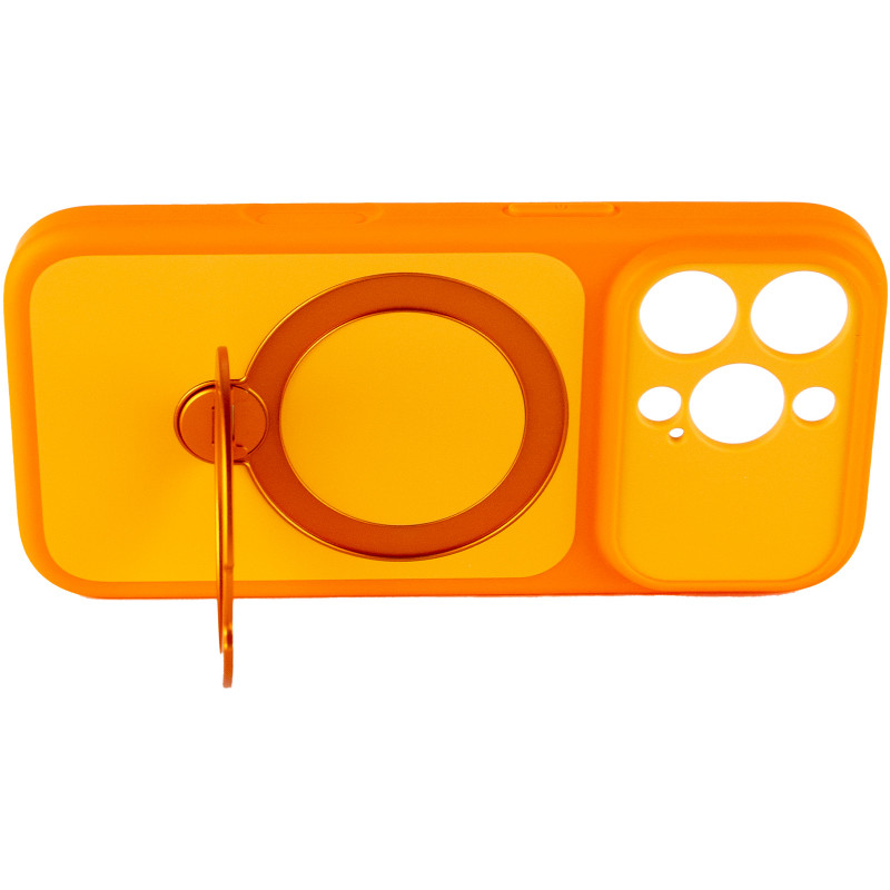 Купить Чехол Ummi Full Camera with Magnetic Fit HQ Ring для Apple iPhone 16 Pro Max (6.9") (Orange) на vchehle.ua