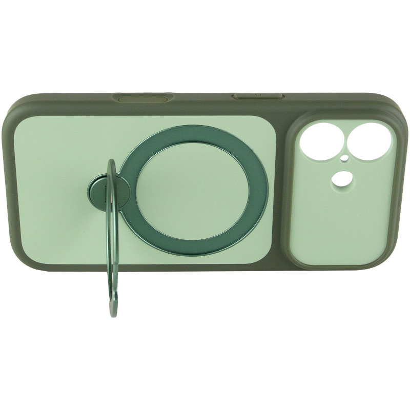 Купить Чехол Ummi Full Camera with Magnetic Fit HQ Ring для Apple iPhone 17 (6.3") (Green) на vchehle.ua