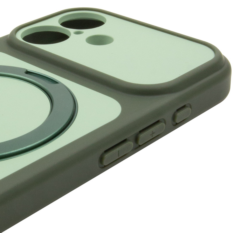 Заказать Чехол Ummi Full Camera with Magnetic Fit HQ Ring для Apple iPhone 17 (6.3") (Green) на vchehle.ua