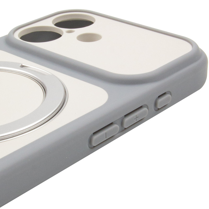 Чехол Ummi Full Camera with Magnetic Fit HQ Ring для Apple iPhone 17 (6.3") (Grey) в магазине vchehle.ua