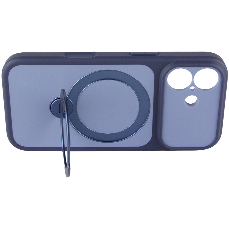 Купить Чехол Ummi Full Camera with Magnetic Fit HQ Ring для Apple iPhone 17 (6.3") (Navy Blue) на vchehle.ua