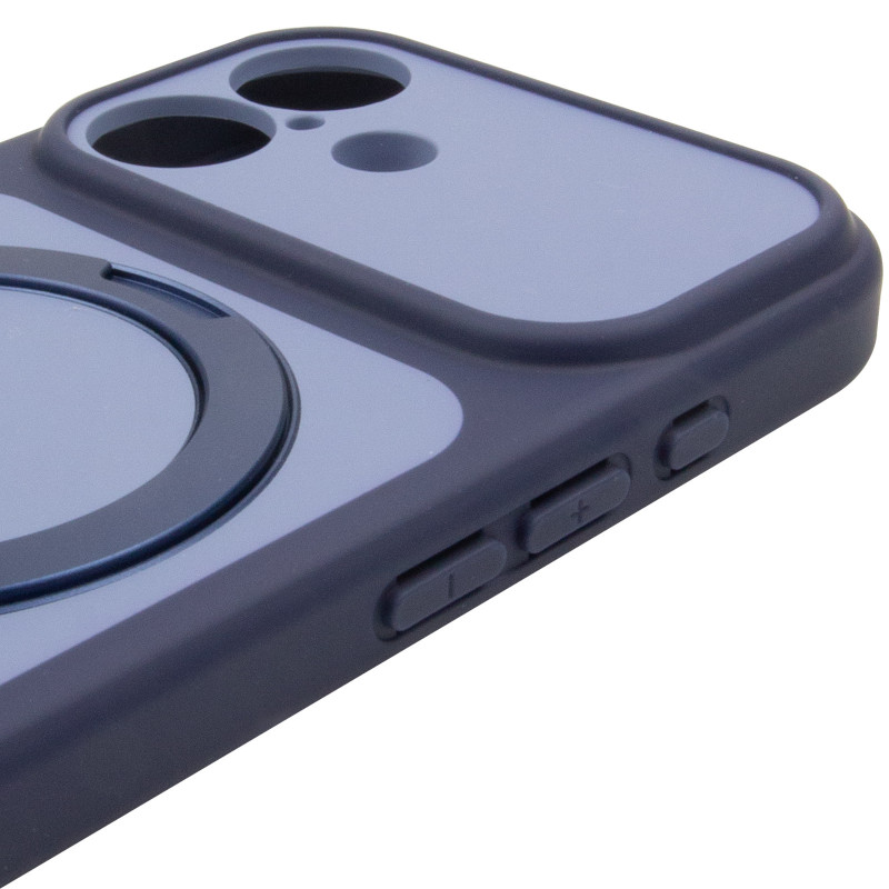 Заказать Чехол Ummi Full Camera with Magnetic Fit HQ Ring для Apple iPhone 17 (6.3") (Navy Blue) на vchehle.ua