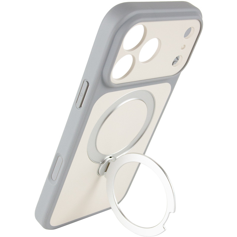 Купить Чехол Ummi Full Camera with Magnetic Fit HQ Ring для Apple iPhone 17 Pro (6.3") (Grey) на vchehle.ua
