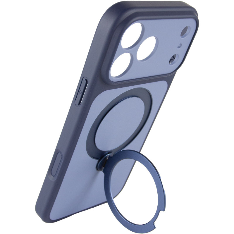 Чехол Ummi Full Camera with Magnetic Fit HQ Ring для Apple iPhone 17 Pro (6.3") (Navy Blue) в магазине vchehle.ua