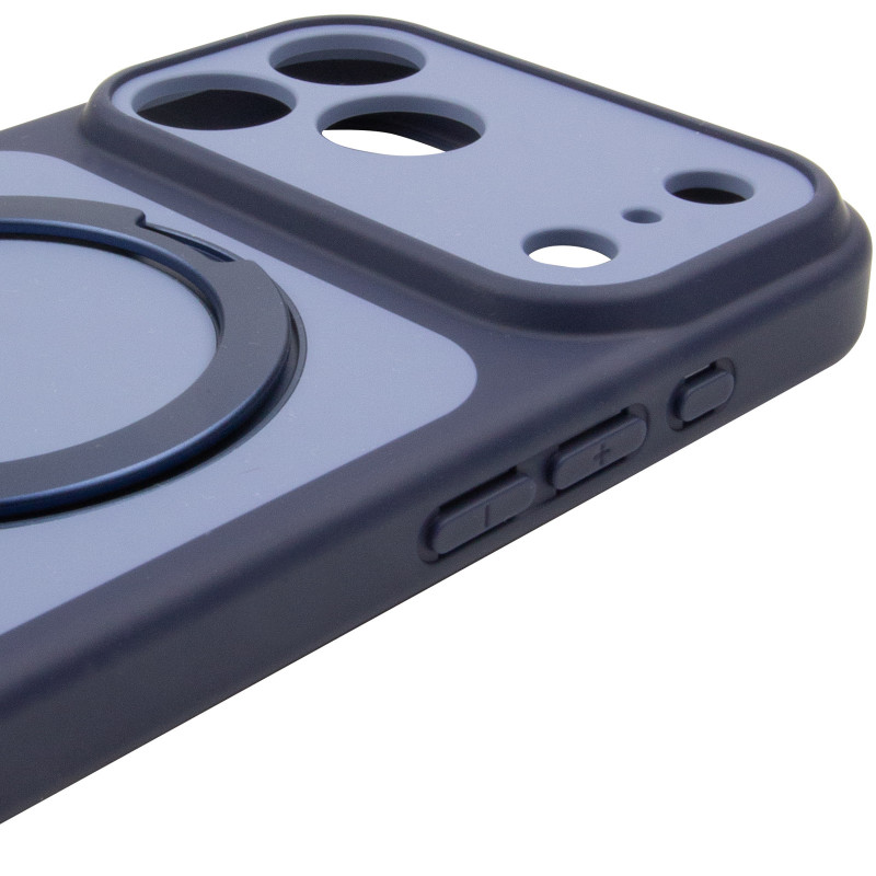 Заказать Чехол Ummi Full Camera with Magnetic Fit HQ Ring для Apple iPhone 17 Pro (6.3") (Navy Blue) на vchehle.ua