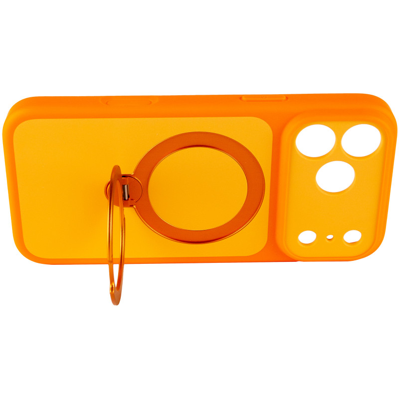 Купить Чехол Ummi Full Camera with Magnetic Fit HQ Ring для Apple iPhone 17 Pro (6.3") (Orange) на vchehle.ua