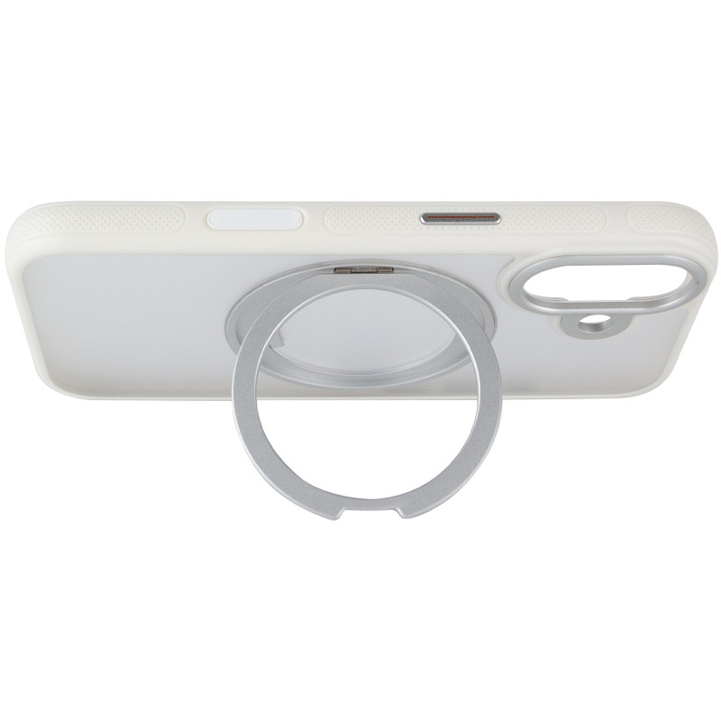 Чохол Ummi Stylish with Magnetic Fit на Apple iPhone 17 (6.3") (White) в магазині vchehle.ua