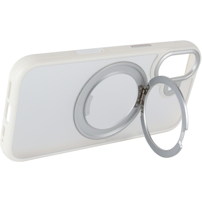 Купити Чохол Ummi Stylish with Magnetic Fit на Apple iPhone 17 (6.3") (White) на vchehle.ua
