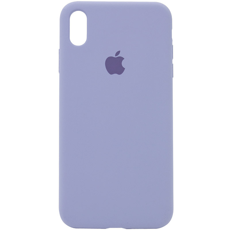Чехол Silk Full Protective (AA) для Apple iPhone XR (6.1") (Серый / Lavender Gray)