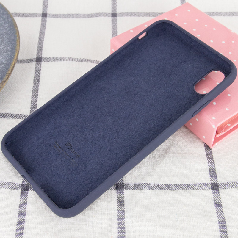 Фото Чехол Silk Full Protective (AA) для Apple iPhone XR (6.1") (Темно-синий / Midnight blue) в магазине vchehle.ua
