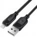 Фото Дата кабель Acefast C16-02 USB to Lightning 2.4A (1.2m) (Black) в магазине vchehle.ua