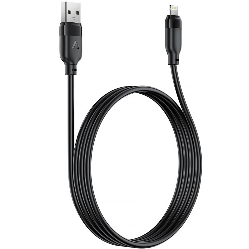Купить Дата кабель Acefast C16-02 USB to Lightning 2.4A (1.2m) (Black) на vchehle.ua