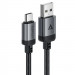 Дата кабель Acefast C20-04 USB to Type-C 3A (1.2m) (Black)