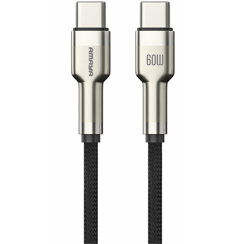 Дата кабель Amaya 310CC Type-C to Type-C 60W (1m) (Brown)