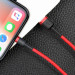Дата кабель Baseus Cafule USB to Lightning 1.5A (2m) (CALKLF-C) (Красный) в магазине vchehle.ua